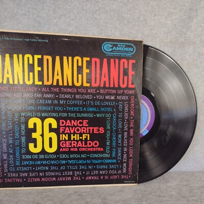 Geraldo And His Orchestra – Dance Dance Dance-Vinyl LP-1958