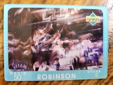 1997-98 Upper Deck Diamond Vision #24 David Robinson  SPURS