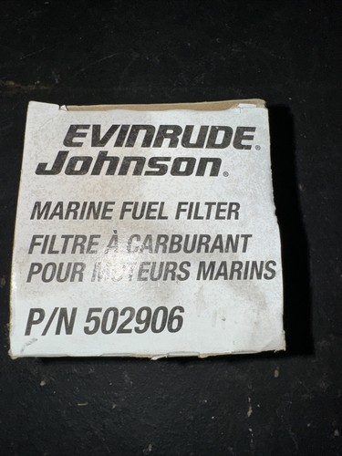 JOHNSON EVINRUDE OEM FUEL FILTER | 0502906 | eBay