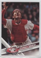 2017 Topps Update Legend Variation SP Johnny Bench #US43 HOF fo7