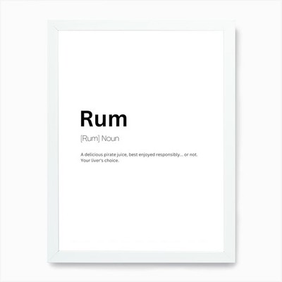 Rum Definition Bedeutung Kunstdruck Fr gerahmtes Wandbild Poster Leinwanddruck Bild
