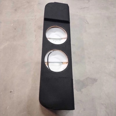 USED EMPTY DUAL 12'' SUB ENCLOSURE - FITS 2017-2022 FORD SUPER DUTY SUPERCREW