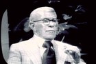 TV Screen Shots B&W George Burns on The Tonight Show: 1970's 35mm Slide LOT x5 — photo 4