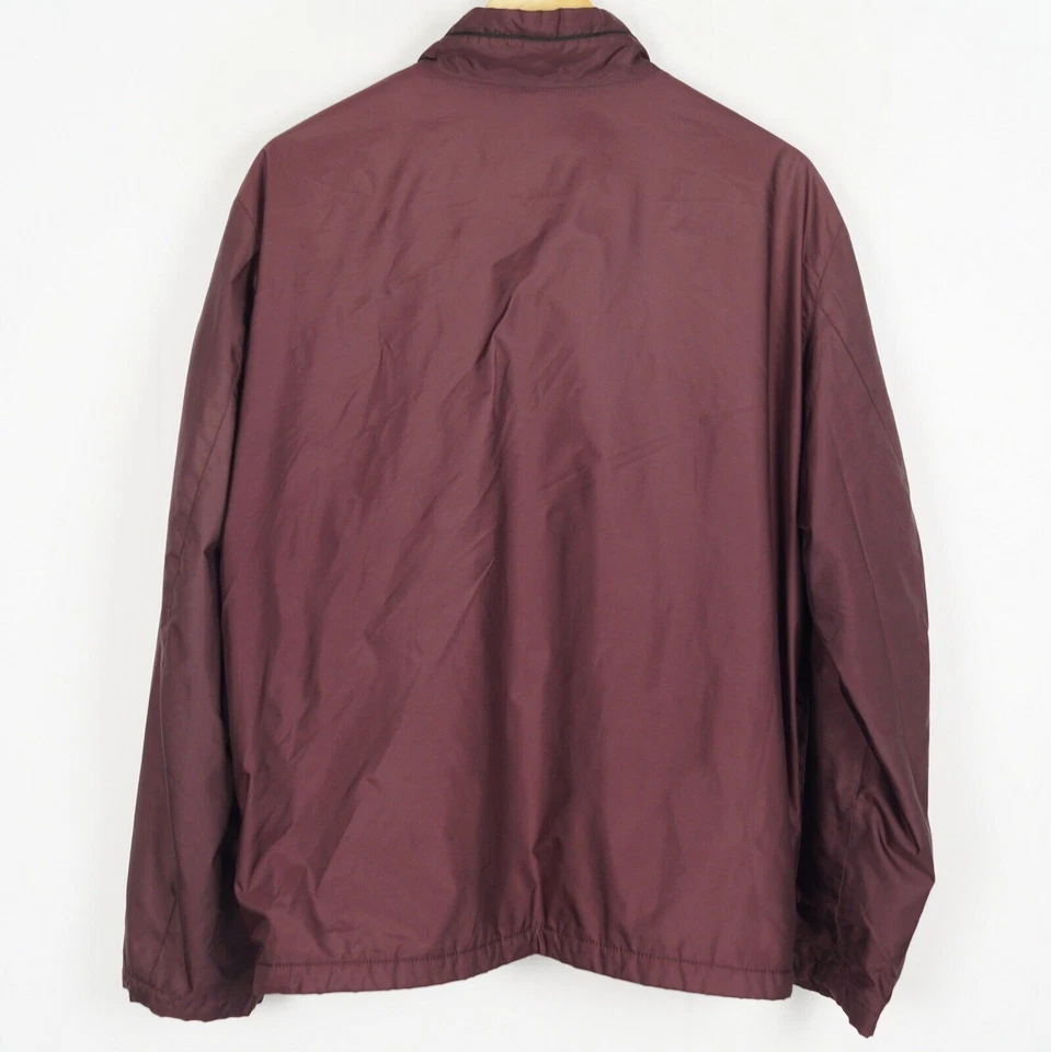 HUGO BOSS GOLF Hombres Chaqueta Talla 50 L Cremallera Completa Cuello Alto... - Imagen 2 de 4