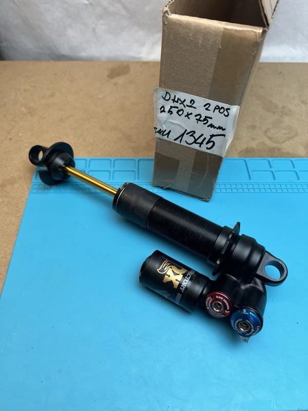 FOX DHX2 Factory 250 x 75mm Rear Coil Shock Downhill Dh Sku1345