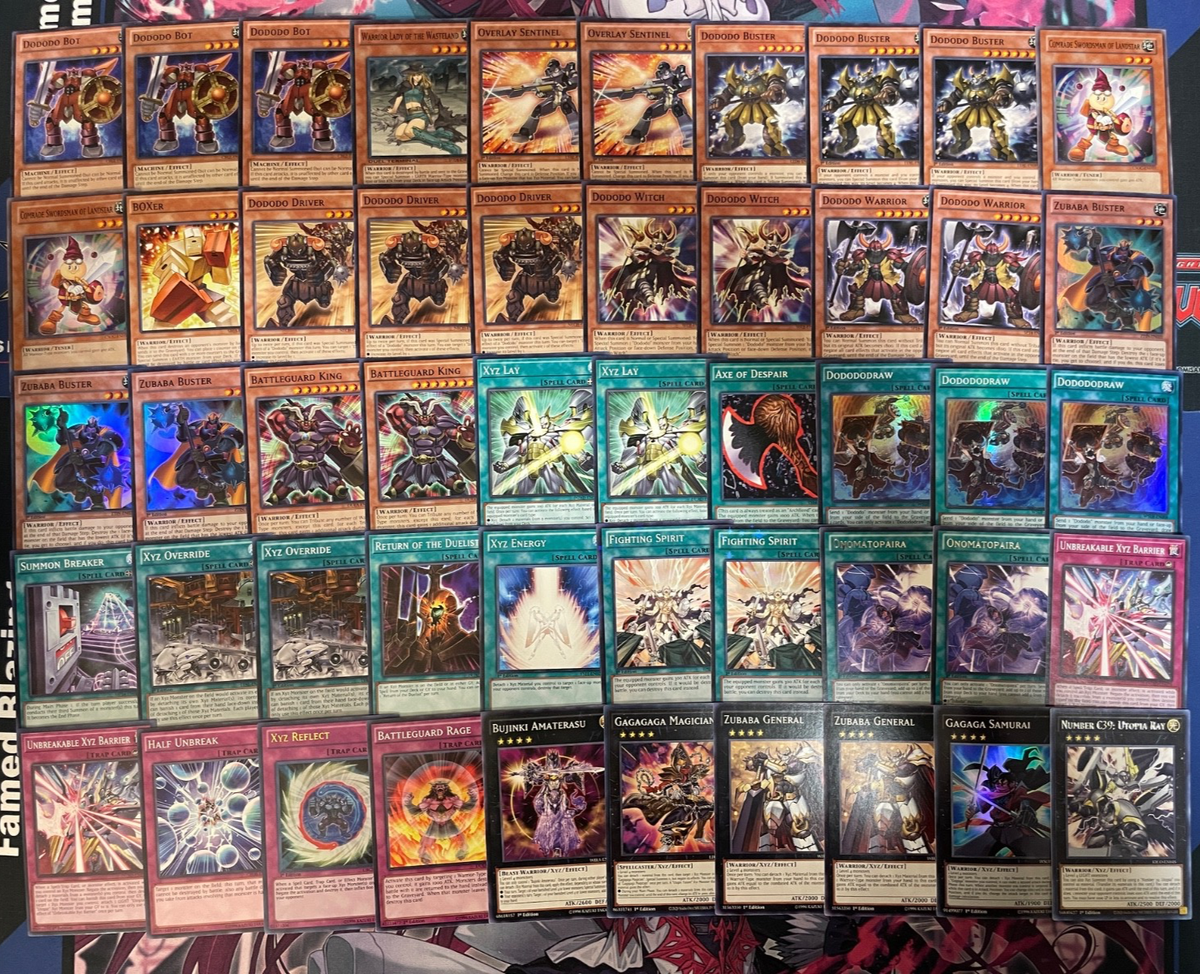 YUGIOH - DODODO DECK - DODODODRAW, XYZ REFLECT, WITCH, BOT, DRIVER, WARRIOR ~ YUGIOH - DODODO DECK - DODODODRAW, XYZ REFLECT, WITCH, BOT, DRIVER, WARRIOR ~