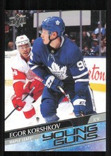 2020-21 Upper Deck #219 Egor Korshkov Young Guns RC