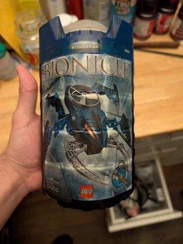 LEGO 8743 Bionicle Visorak: Boggarak w/ Canister & Instructions