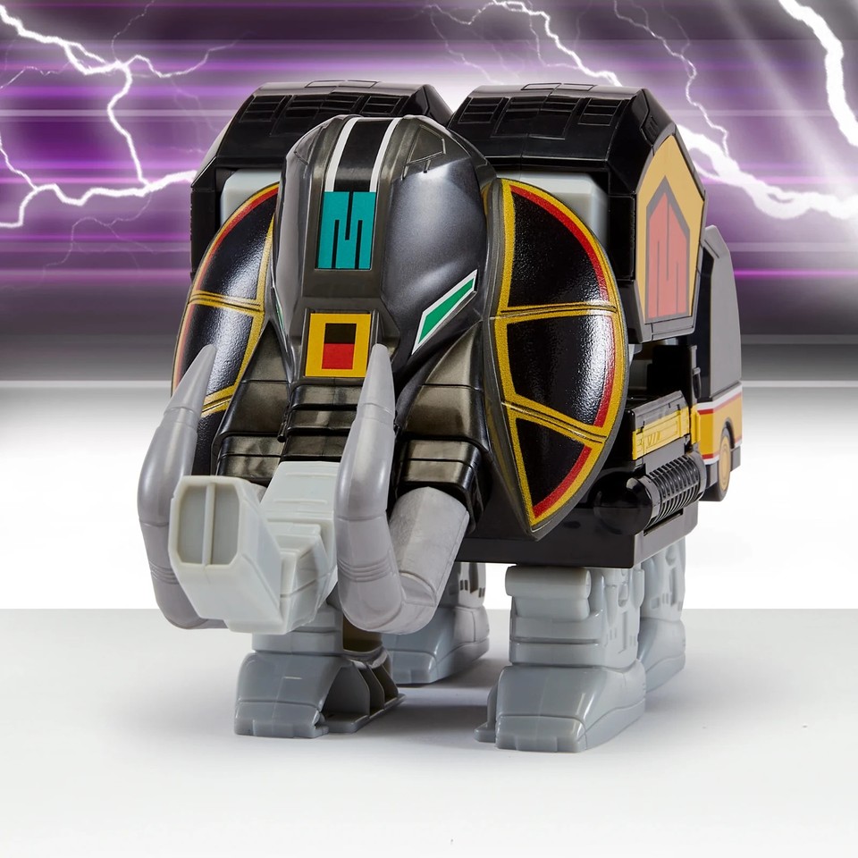 Tiaratron Power Rangers Power Rangers Re-Ignition 4x: Tyrannosaurus, Mastodon, Triceratops ...