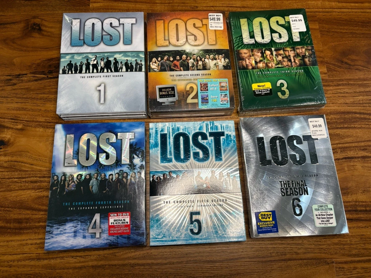 Lost Season 1 6 DVDs & Blu-ray Discs for sale - eBay