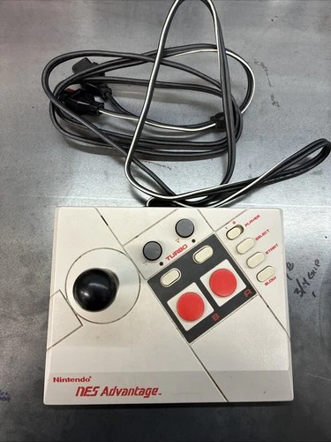 Nintendo NES Advantage Joystick Wired Controller NES-026 Gray Vintage Retro