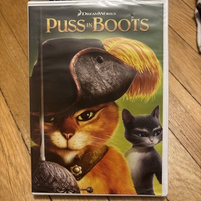 Puss in Boots DVD NEW Factory Sealed Cartoon Animated Kids Movie Dreamworks