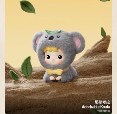 POPMART Hacipupu Snuggle With You- Adorkable Koala-  Opened Blind Box Authentic