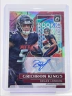DRAKE LONDON 2022 DONRUSS OPTIC GRIDIRON KINGS ROOKIE HOLO RC AUTO /99 Q5540