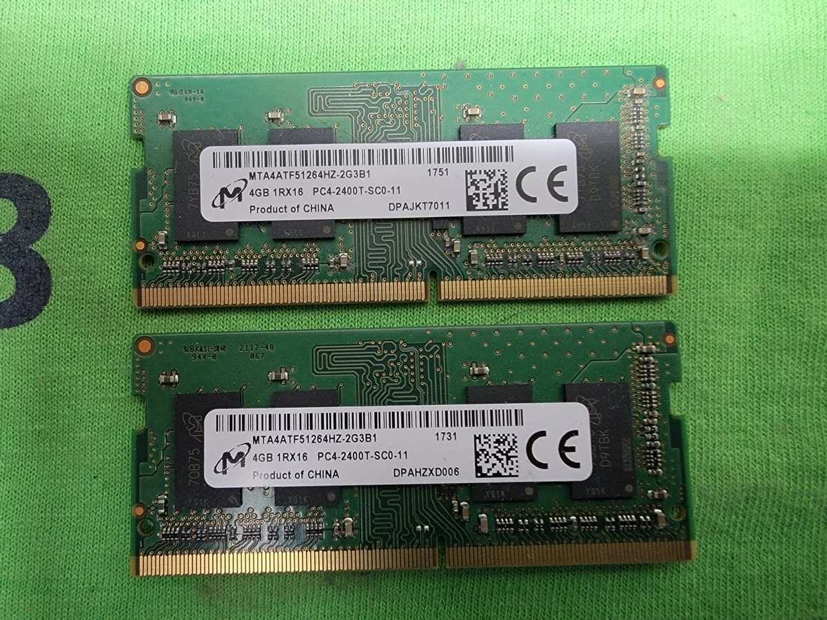 Память (ОЗУ) Micron SO-DIMM DDR4 SDRAM 204 контактов - огромный