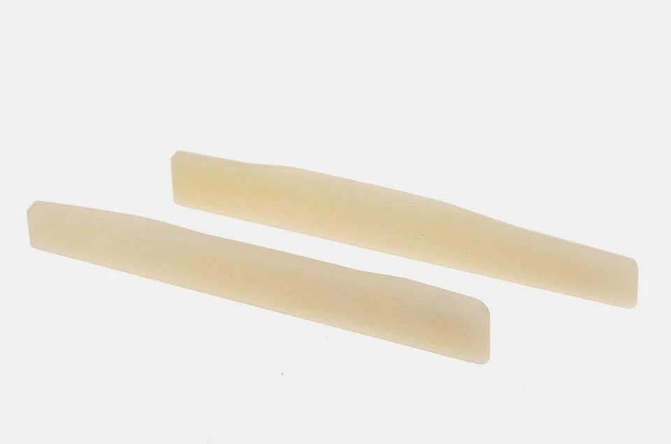 GUITAR PART DEPOT Knochen Steg, Stegeinlage f. Western-Gitarre, Martin Style 73,66 x 2,5 vintage