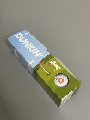 2026 Dunkin Donuts Golf Ball Munchkins Box Limited Edition New