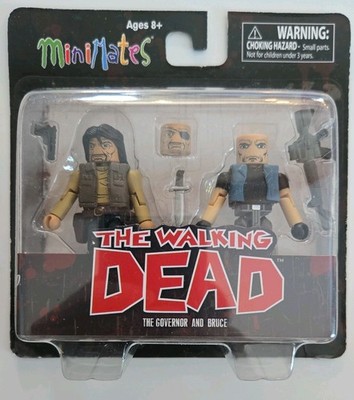 The Walking Dead Series 4 The Governor & Bruce Minimates