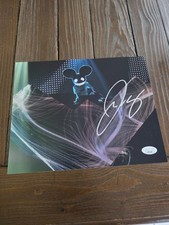 Deadmau5 signed Autographed 8x10 Photo  DJ Joel Zimmerman jsa COA