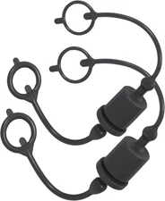 2 Set,1/2 Tractor Hydraulic Coupler Male Dust Cap and Female Plug Cover,ISO A Hy