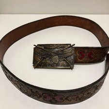 Vintage Buckle Belt 105cm Unused Accessory
