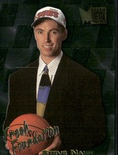 1996-97 Metal Fresh Foundation #138 Steve Nash Rookie Card RC Suns HOF. rookie card picture