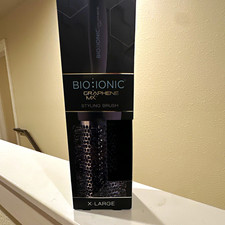Bio Ionic Graphene MX Styling Brush X-Large Black Lightweight Ergonomic Handle