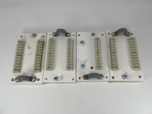 Lot of 4 Terminal Block Connector Strip