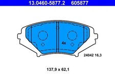 Bremsbeläge 13.0460-5877.2 ATE für MAZDA RX-8