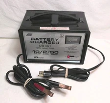 ATEC Battery Charger 6V 12V 2A 10A Plus 50 Amp Quick Boost