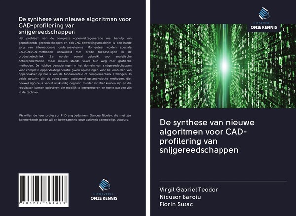 Virgil Gabriel Teodor (U. A.) | De Synthese Van Nieuwe Algoritmen Voor...-image