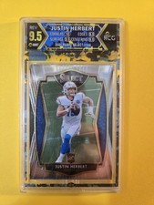 2020 Select Premier Level Justin Herbert Rookie RCG 9.5 # 144 LA Chargers 