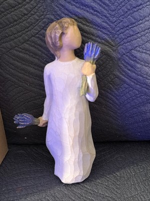 Willow Tree Lavender Grace Figurine by Susan Lordi Multicolor Sculpture With Box