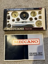 Meccano Gears Set in original box 1970’s