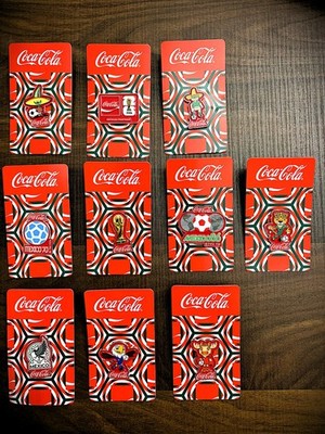 COLLECTION COMPLETE ALL 10 COCA COLA PIN 2026 FIFA WORLD CUP USA SELLER