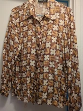 Boutique Europa Newport News Silk Blouse