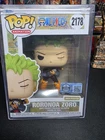 Funko Pop! One Piece: Roronoa Zoro #2178 LE3500 Hot Topic Exclusive W/ Protector