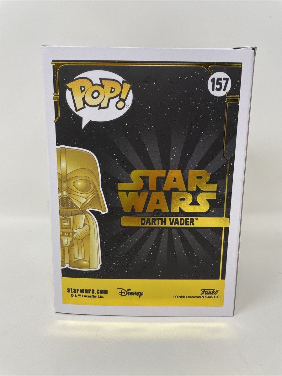 限定 Funko POP スターウォーズ ダース・ベイダー ゴールド #157 Funko POP! Star Wars: Darth Vader (Gold Metallic) #157