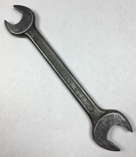 Vintage Barcalo Buffalo Open End Wrench 9/16" x 5/8" Made in the USA Tool Nice - Picture 10 of 12