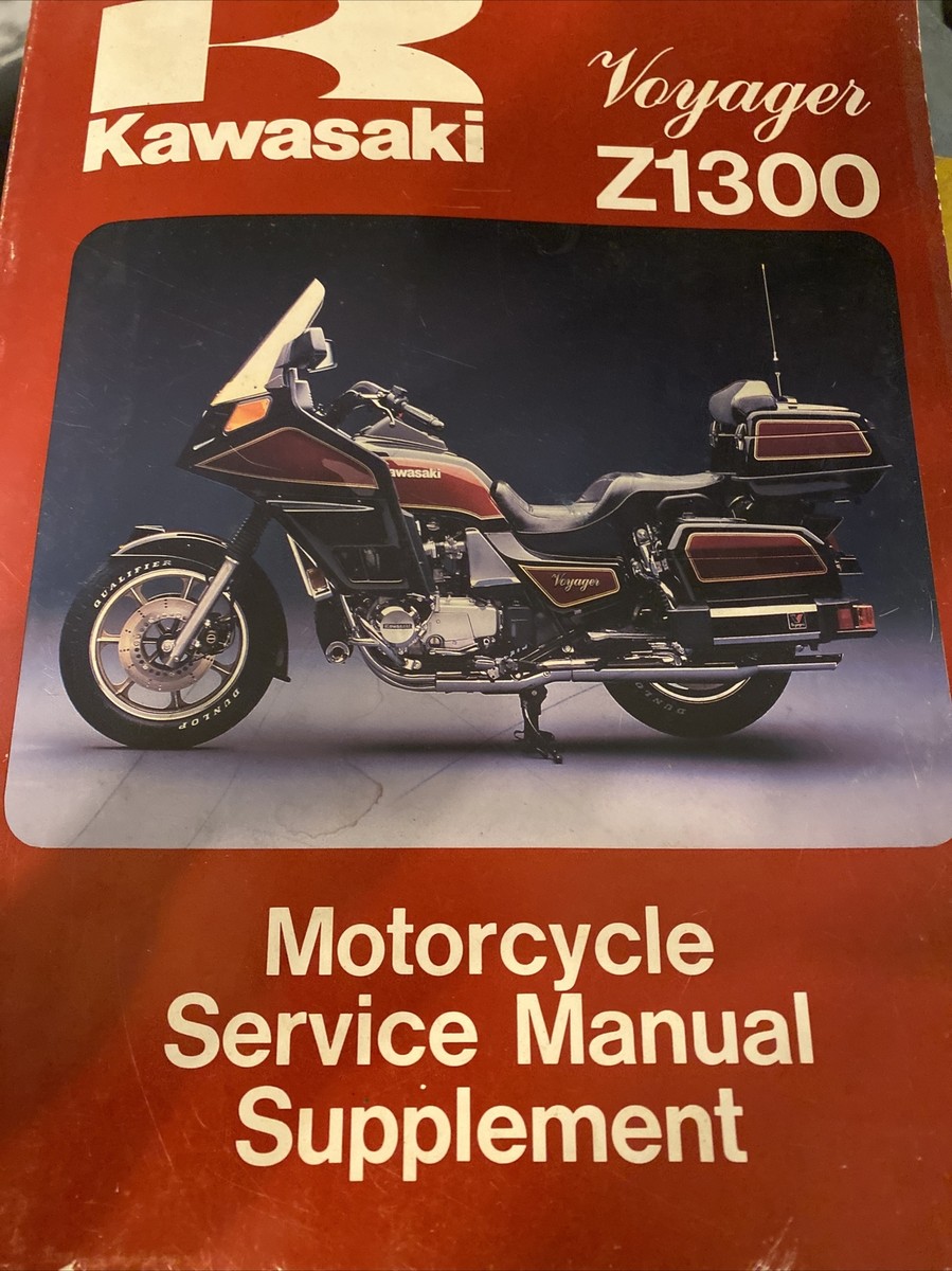 83-84 Kawasaki Voyager Z1300 Factory Service Manual 83-84 Kawasaki Voyager Z1300 Factory Service Manual
