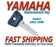 Yamaha Motorcycle Scooter ATV Keys Replacement Key Cut to Code B79010-B79897 