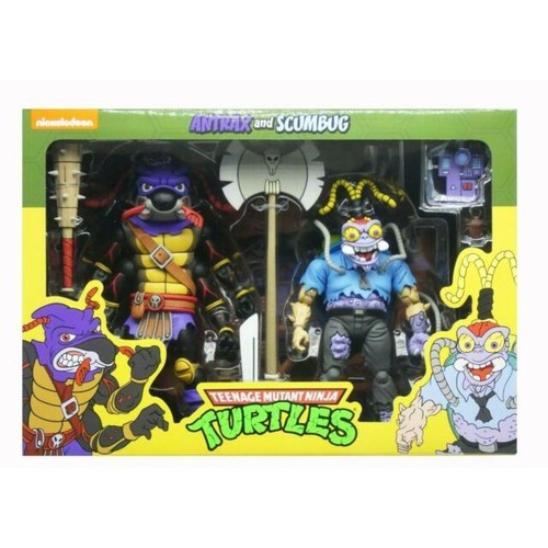 NECA Nickelodeon: Teenage Mutant Ninja Turtles - Antrax and Scumbug 7" Action Figures (51221)