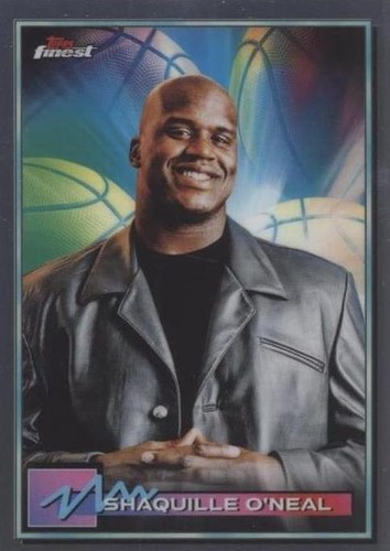 1995-96 Topps Finest Mystery Finest Covered Shaquille O'Neal #M22