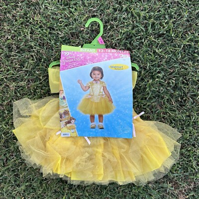 Disney Princess Belle Costume Infant 12-18 Months Walmart - Main Image