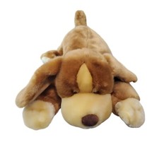 Vintage Animal Alley Puppy Dog Large Tan Brown Floppy Stuffed Plush