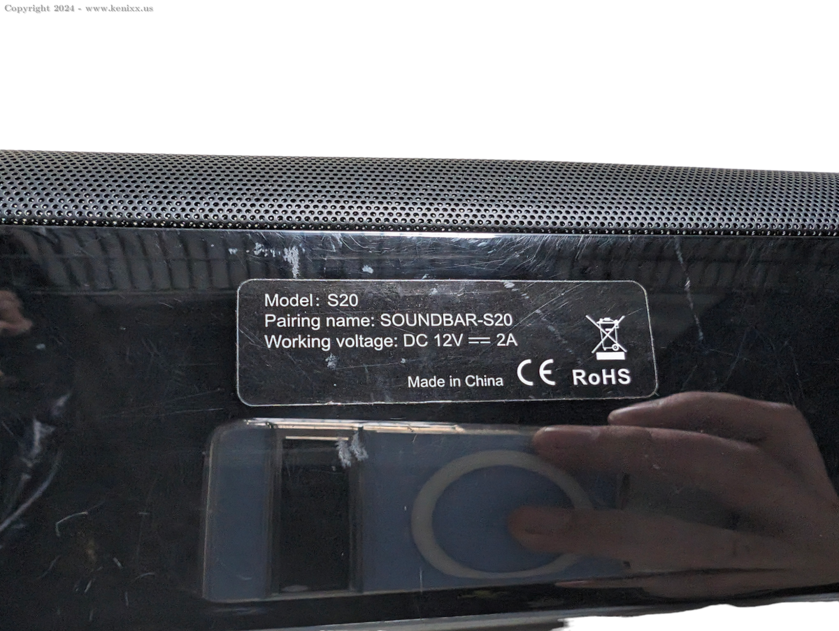 Soundbar-S20 Wireless Speaker RoHS | eBay