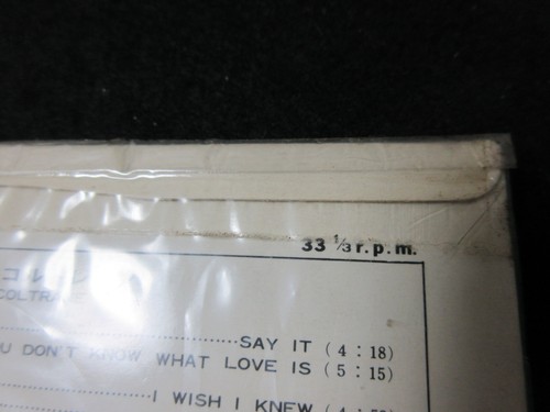 John Coltrane Ballads Japan Vinyl EP 7 inch in 1969 McCoy Tyner Elvin Jones - Picture 5 of 8
