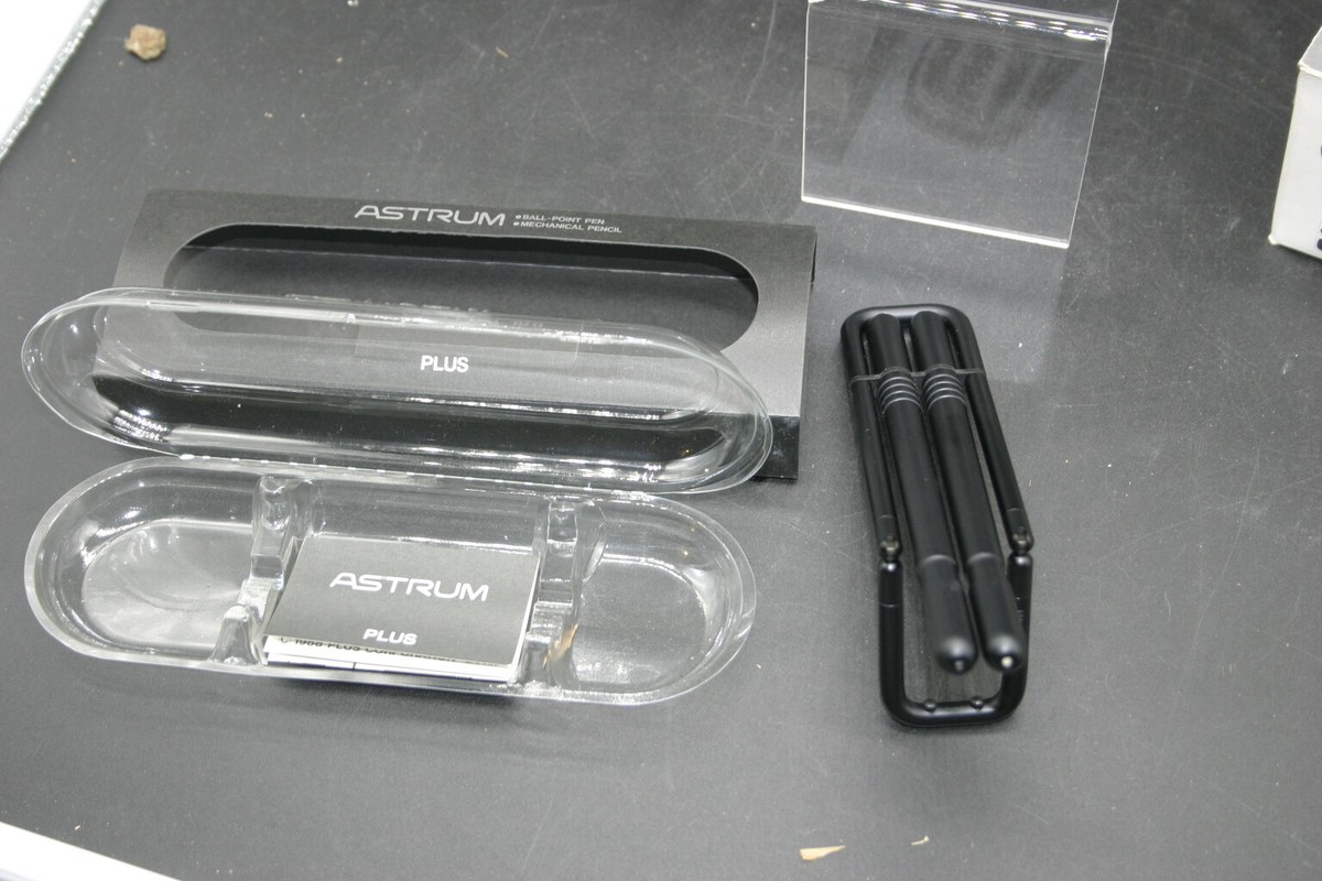 ASTRUM PLUS: Pen and Pencil set, Black, Sleek design MCM Brand NEW
