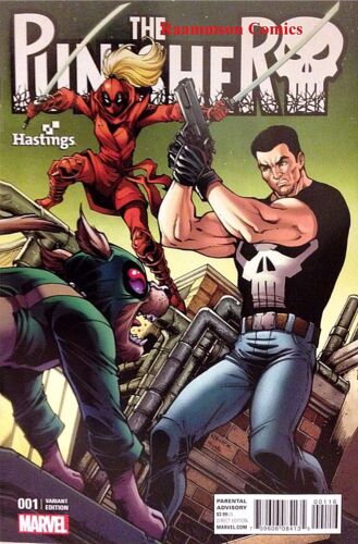 PUNISHER 1 V10 RARE TODD NAUCK HASTINGS VARIANT CONNECTS TO SPIDERMAN DEADPOOL 5 - 第 1/1 張圖片