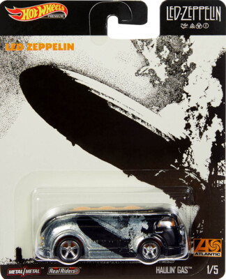Haulin' Gas Led Zeppelin Premium Pop Culture 1:64 Hot Wheels GJR14 DLB45